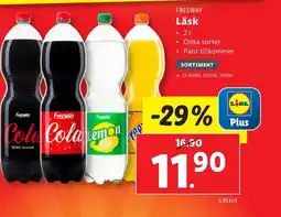 Lidl FREEWAY Läsk erbjuda