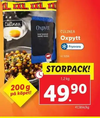 Lidl CULINEA Oxpytt erbjuda