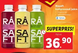 Lidl Råsaft kallpressad juice erbjuda