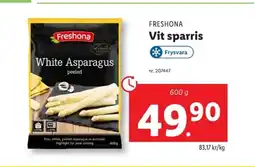 Lidl FRESHONA Vit sparris erbjuda