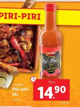 Lidl SOL&MAR Piri-piri- sås erbjuda