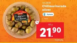 Lidl SOL&MAR Chilimarinerade oliver erbjuda