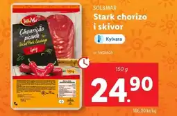 Lidl SOL&MAR Stark chorizo i skivor erbjuda