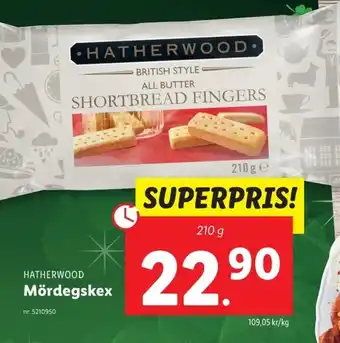 Lidl HATHERWOOD Mördegskex erbjuda