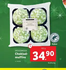 Lidl HATHERWOOD Choklad- muffins erbjuda