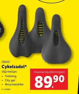 Lidl CRIVIT Cykelsadel erbjuda