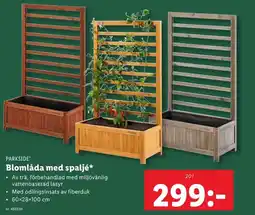 Lidl PARKSIDE Blomlåda med spaljé erbjuda