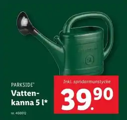 Lidl PARKSIDE Vatten- kanna erbjuda