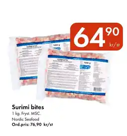 Snabbgross Surimi bites erbjuda