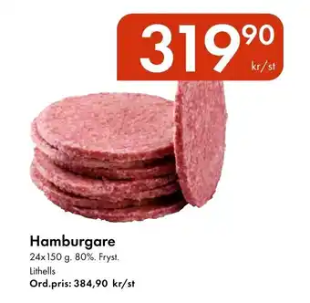 Snabbgross Hamburgare erbjuda