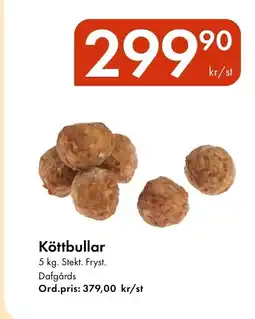 Snabbgross Köttbullar erbjuda