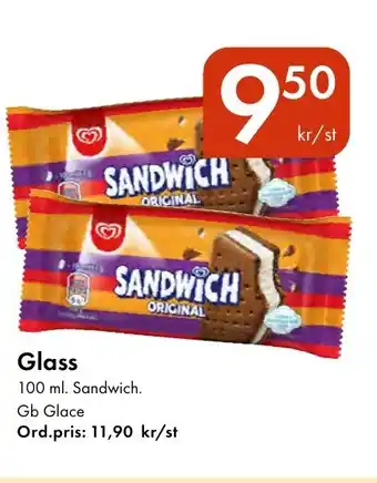 Snabbgross Gb Glace Glass erbjuda