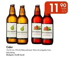 Snabbgross REKORDERLIG Cider erbjuda