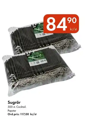 Snabbgross Sugrör erbjuda