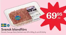 Hemköp GARANT Svensk blandfärs erbjuda