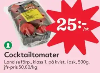 Hemköp Cocktailtomater erbjuda