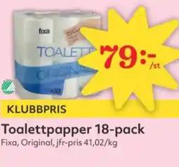 Hemköp FIXA Toalettpapper erbjuda