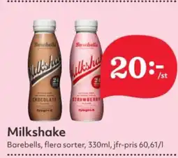 Hemköp BAREBELLS Milkshake erbjuda