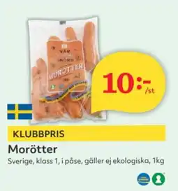 Hemköp Morötter erbjuda