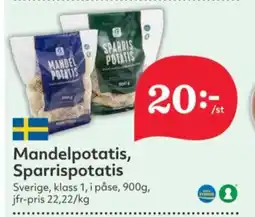 Hemköp Mandelpotatis, Sparrispotatis erbjuda