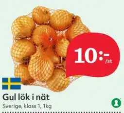 Hemköp Gul lök i nät erbjuda