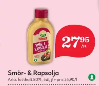 Hemköp ARLA Smör- & Rapsolja erbjuda