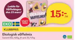 Hemköp Ekologisk våffelmix erbjuda