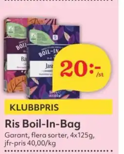 Hemköp GARANT Ris Boil-In-Bag erbjuda