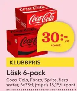 Hemköp Läsk 6-pack erbjuda