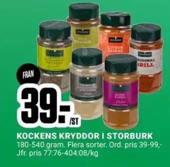 ÖoB KOCKENS KRYDDOR I STORBURK erbjuda