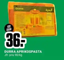 ÖoB DURRA APRIKOSPASTA erbjuda