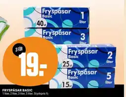 ÖoB FRYSPÅSAR BASIC erbjuda