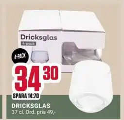 ÖoB DRICKSGLAS erbjuda