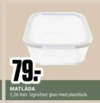 ÖoB MATLÅDA erbjuda