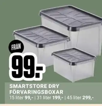 ÖoB SMARTSTORE DRY FÖRVARINGSBOXAR erbjuda