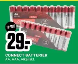 ÖoB CONNECT BATTERIER AA. AAA. Alkaliskt. erbjuda