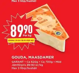 Willys GOUDA, MAASDAMER erbjuda