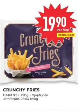 Willys CRUNCHY FRIES erbjuda