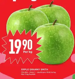 Willys Äpple granny smith erbjuda