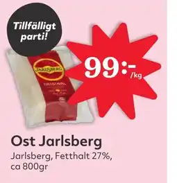 Östenssons Ost Jarlsberg erbjuda