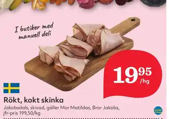 Östenssons Rökt, kokt skinka erbjuda