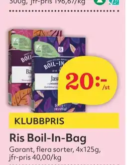 Östenssons Ris Boil-In-Bag erbjuda