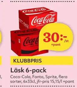 Östenssons Läsk 6-pack erbjuda