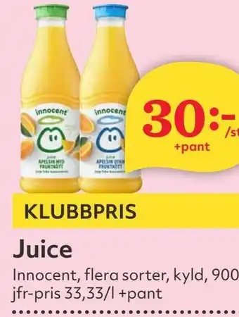 Östenssons Juice erbjuda