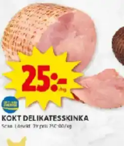 ICA Kvantum Kokt Delikatesskinka erbjuda