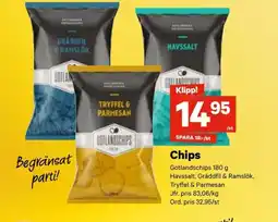 City Gross GOTLANDSCHIPS Chips erbjuda