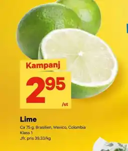 City Gross Lime erbjuda