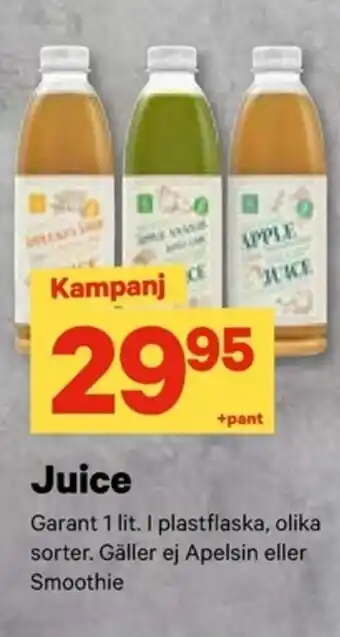 City Gross GARANT Juice erbjuda