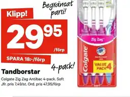 City Gross COLGATE Tandborstar erbjuda