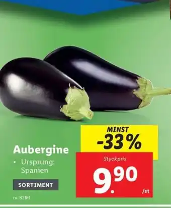 Lidl Aubergine erbjuda